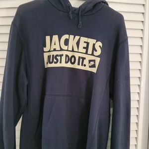 Nike Hoodia, M, navy blue